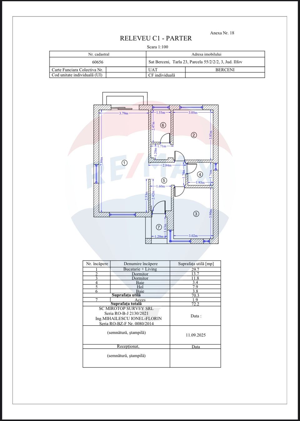 Casă nouă – construcție 2025, parter, comuna Berceni – Str. Primăverii