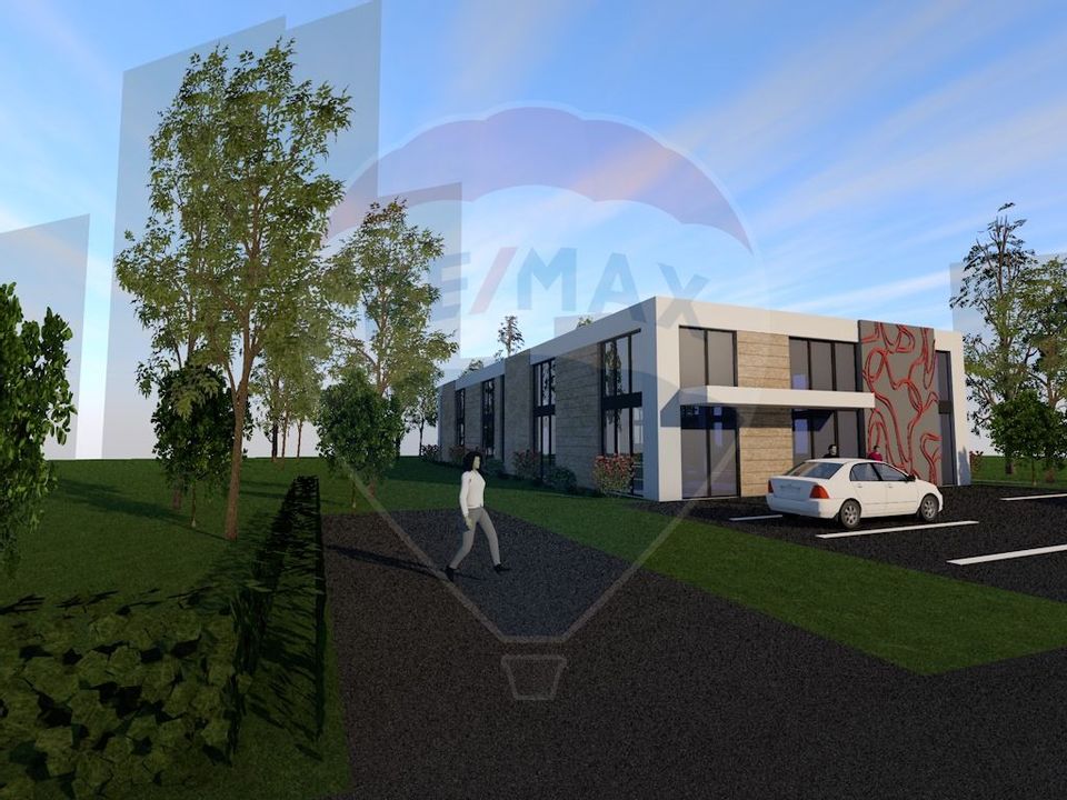 506.7sq.m Commercial Space for rent, Zimbru area