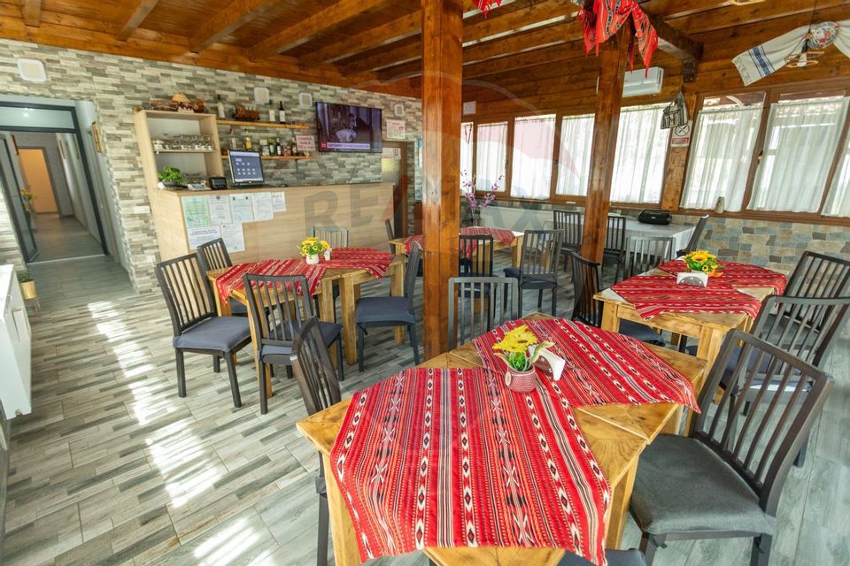 Pensiune agroturistică cu 6 camere + Casă de locuit, de vânzare