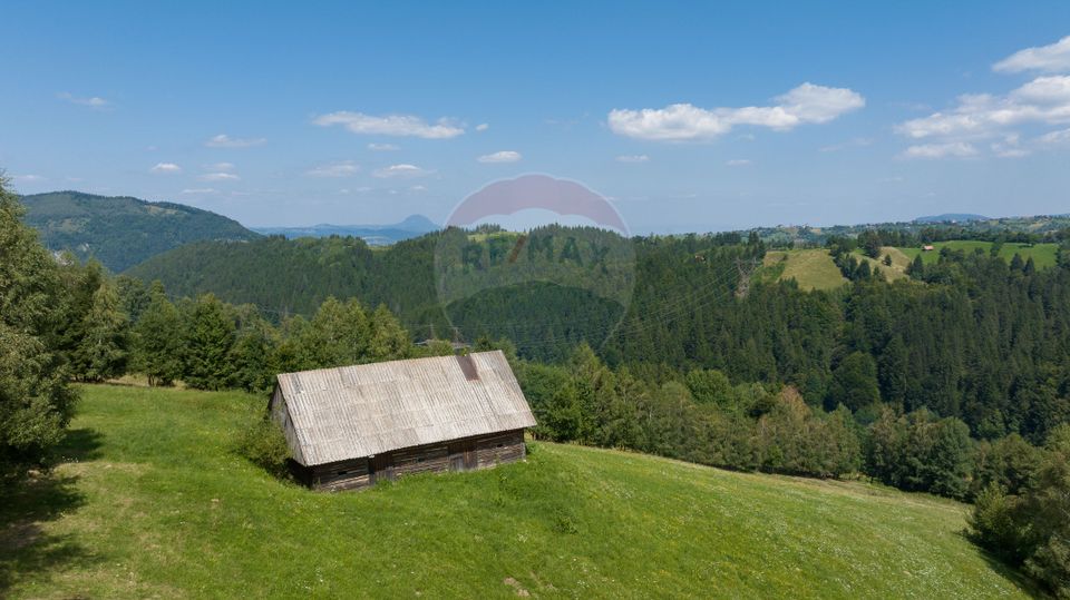 Teren Panoramic in Bran – Vedere spre Bucegi & Piatra Craiului