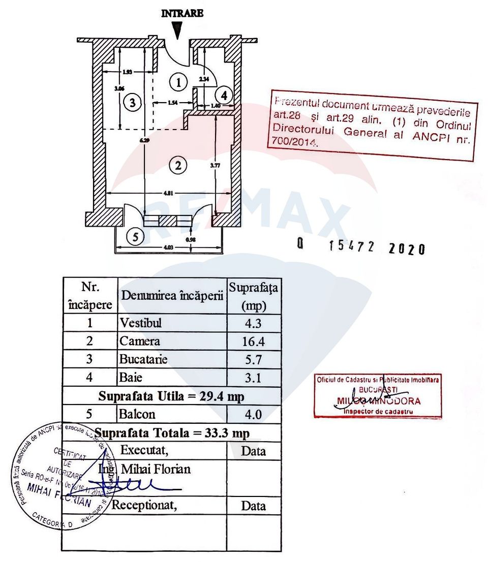 Studio superb Tineretului Park Residence cu loc de parcare inclus