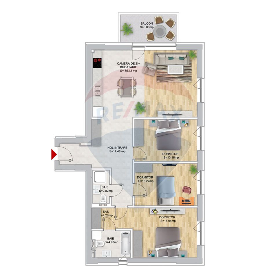 Apartament luminos 4 camere in LUXURIA - B-dul Expozitiei, Agronomie