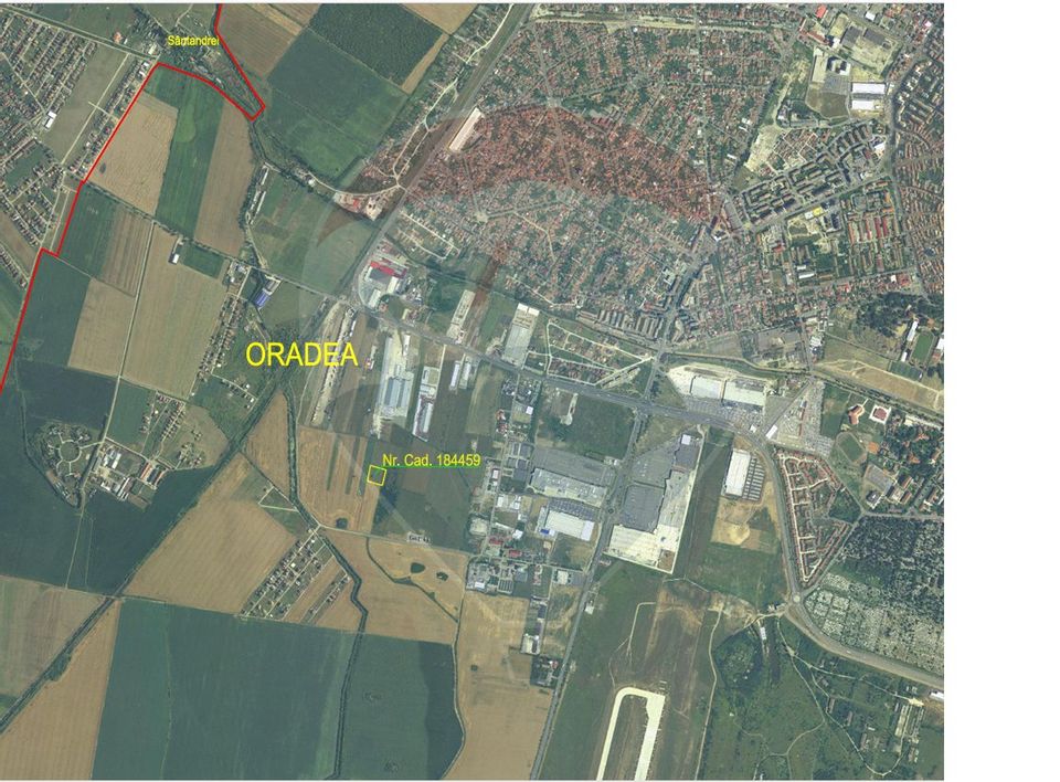 Teren Oradea zona RIVIERA, pentru bloc locuinte P+6