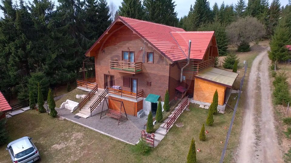 Cabana cu 7 camere de vânzare, 387 mp util, 1300 mp teren!