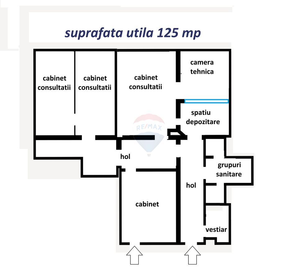 Spațiu modern pentru cabinete medicale si veterinare in Bunloc, Brasov