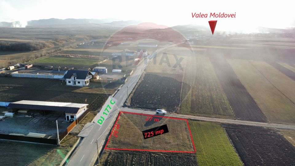 Land 725sqm Valea Moldovei / Aleea Floarea