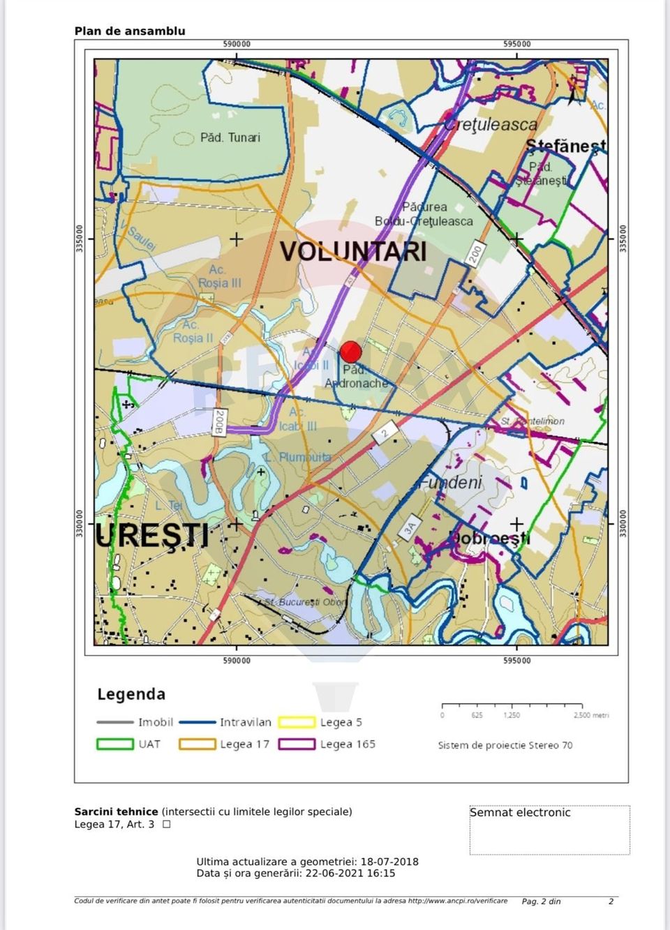 VANZARE teren intravilan 5000 mp Voluntari / Strada Popasului