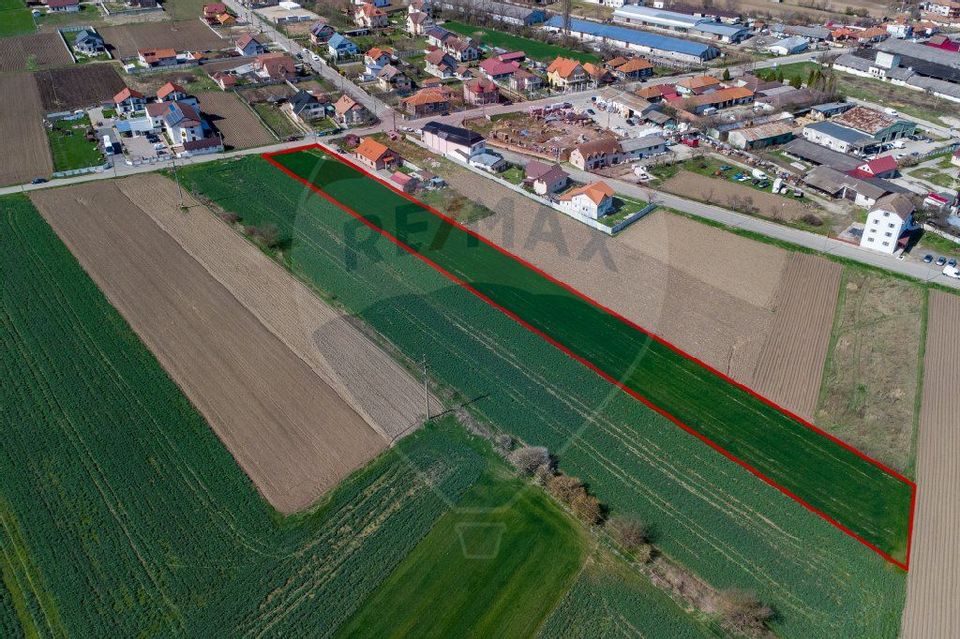 Land 5,557sqm Hateg / Strada Raul Mare