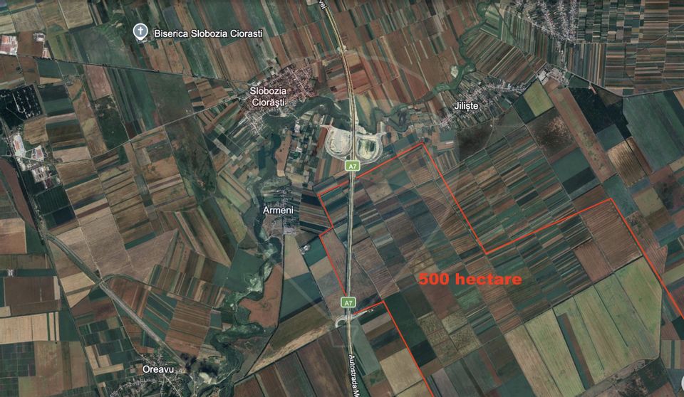 Teren 500 h plus 1000h arenda Vrancea