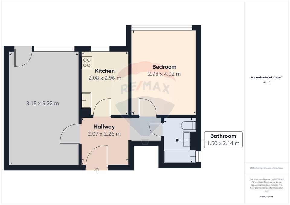 2 room apartment for sale - Alexandru Obregia area