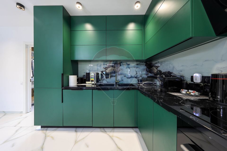 Vilă premium, saune, jacuzzi curte de 1000 mp