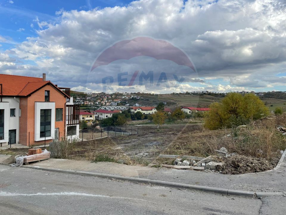 Vanzare teren Borhanci | 1217 mp | PUZ avizat | panorama frumoasa!