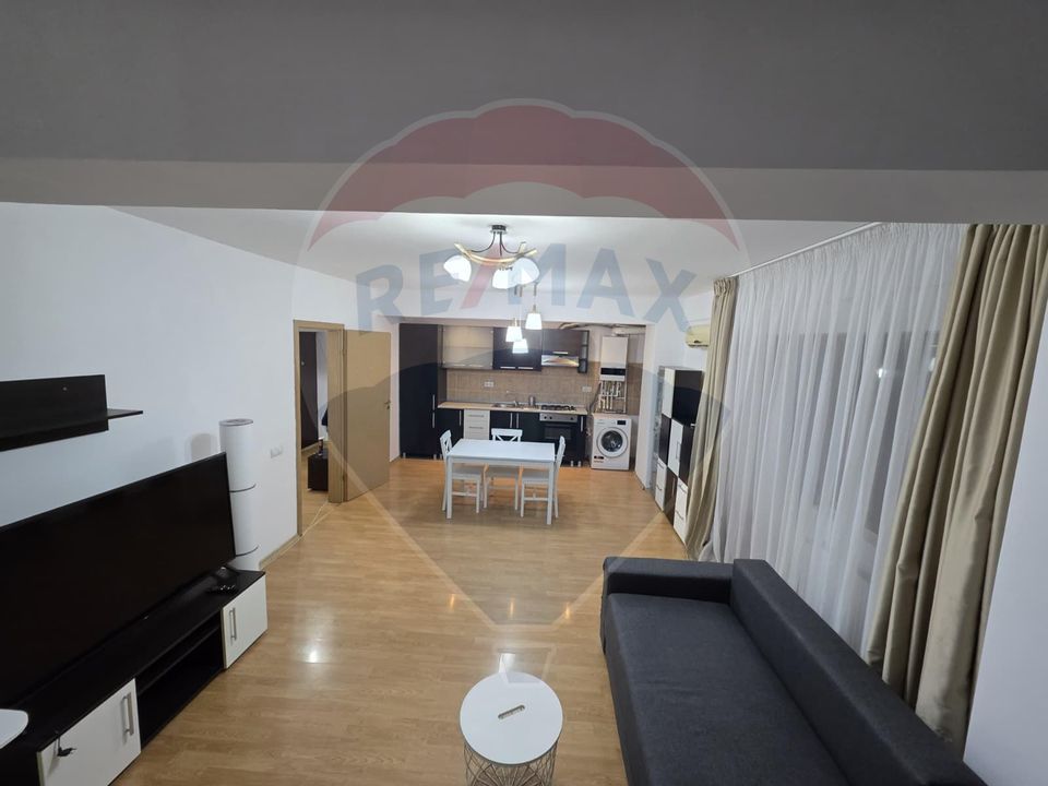 2-room apartment with central heating system - for rent in Ozana area