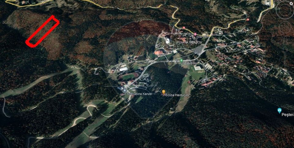 Teren intravilan, 56000 mp, Poiana Braşov