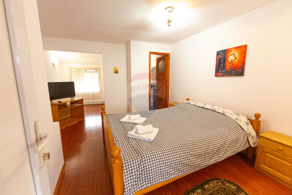 Casă spațioasă cu garaj dublu, foișor și curte amenajată