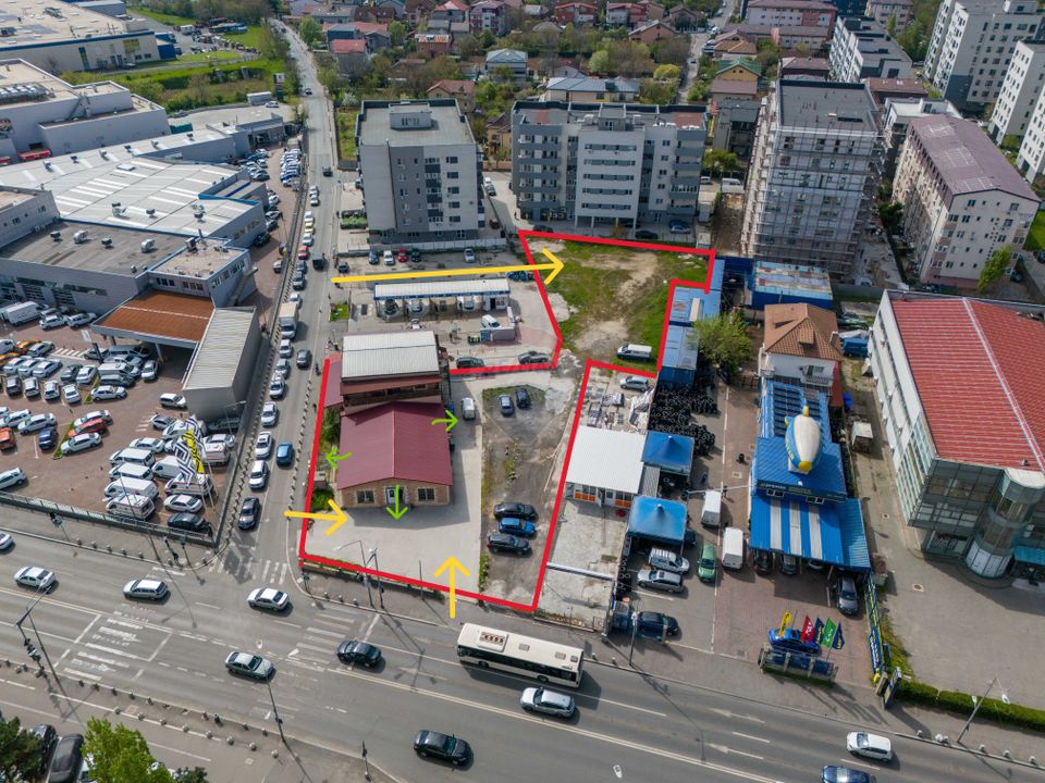 Spațiu comercial de 372 mp parcare 40 locuri + opțiune extindere