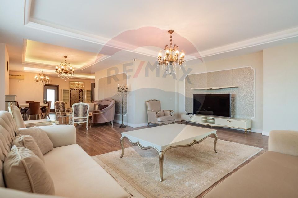 Penthouse de vanzare in Mamaia vedere frontala lac si marea Neagra