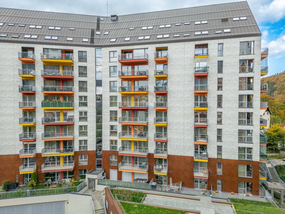 Apartament in Sinaia 2 camere cu terasă de 40,7 mp – Green Future