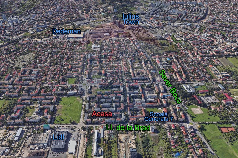 Apartament decomandat, 3 camere,  Lipovei