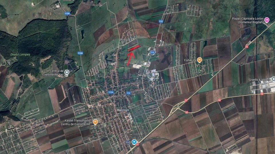 Teren extravilan cu potențial ridicat | Hărman, zonă de case