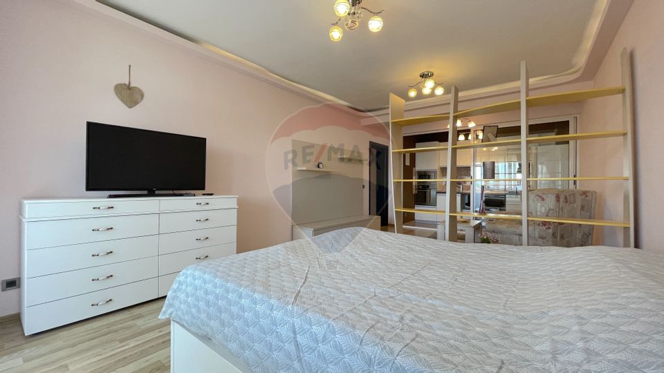 Apartament modern cu 1 camere de închiriat, cu loc de parcare, Coresi