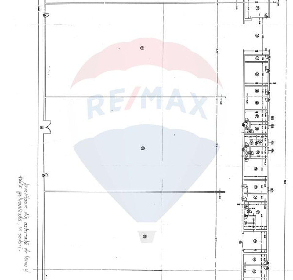 DE INCHIRIAT Spațiu industrial de 3,445mp  în zona Sud