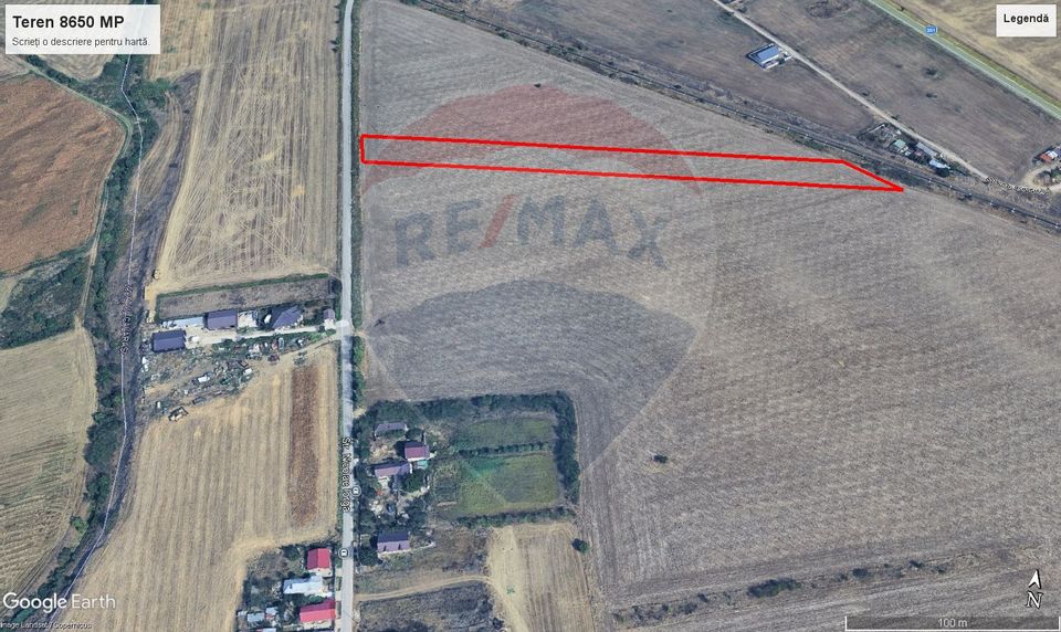 Land 8,650sqm Cernica / Strada Nicolae Iorga