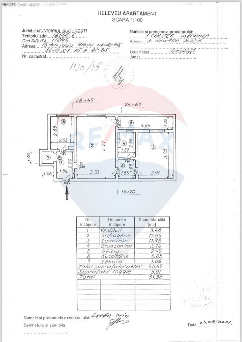 2 room Apartment for sale, Gorjului area