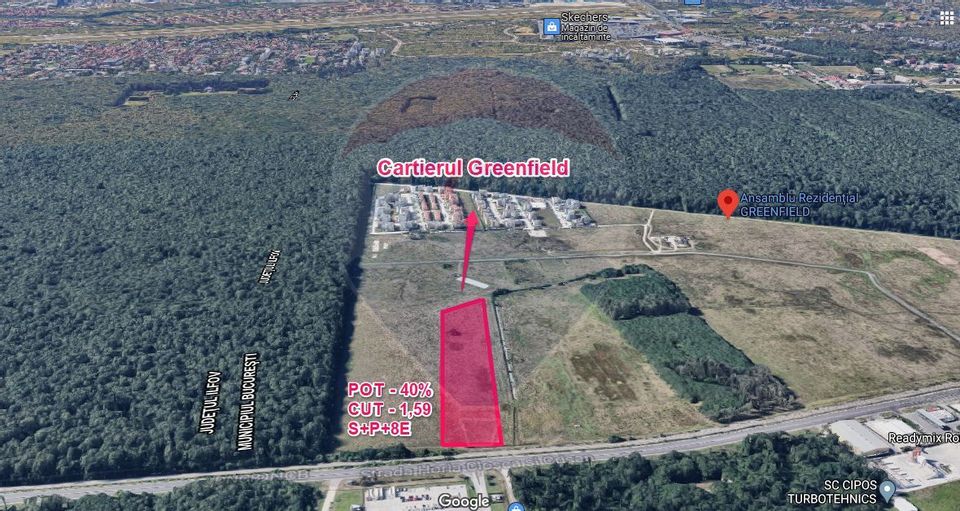 Land 24,863sqm Aleea Teisani