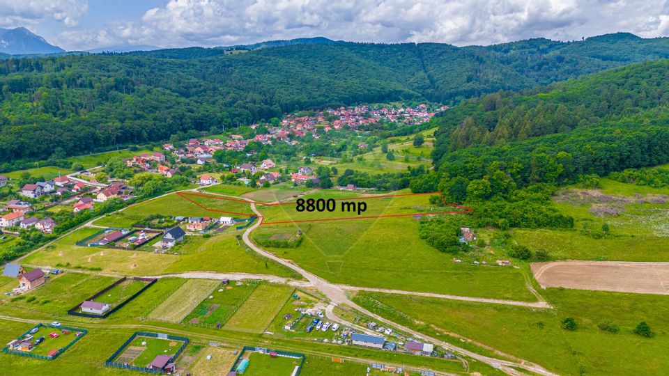 Land 8,800sqm Vulcan / Strada 1 Mai