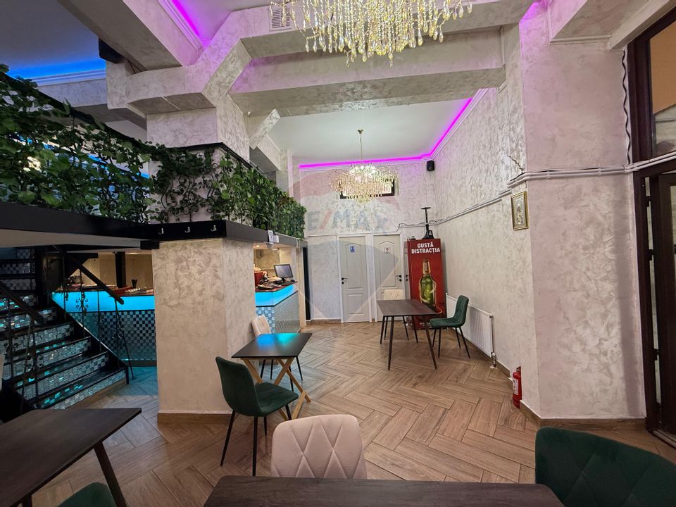 Bar restaurant cafenea - preluare afacere in zona ultracentrala Bacau