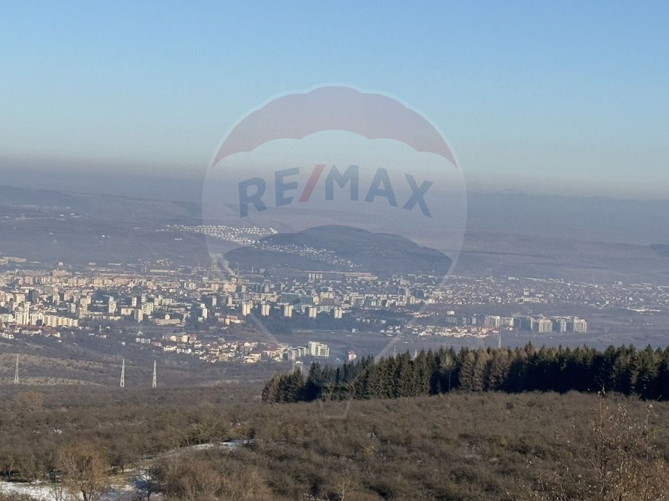 Teren de vanzare 1039 mp in Feleacu, – Panorama superba catre oras