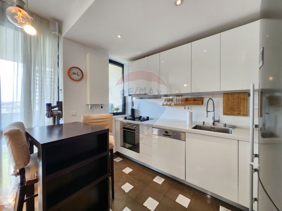 Baneasa Nordia Residence | 2 parcari | mobilat | gradina si lac