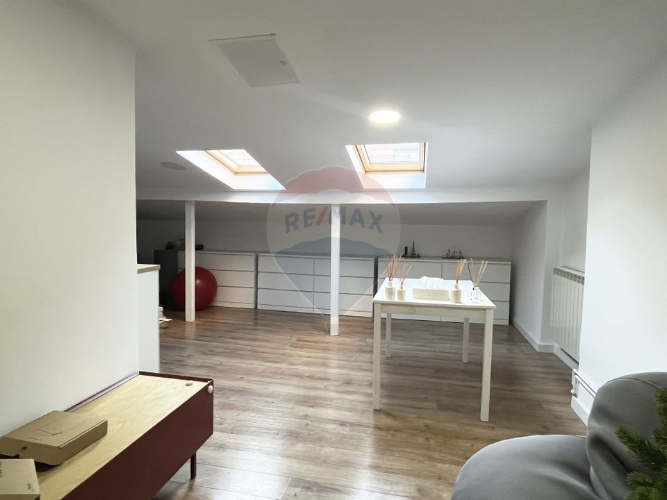 Inchiriere mansarda boema si moderna, 2 camere, zona Dorobanti