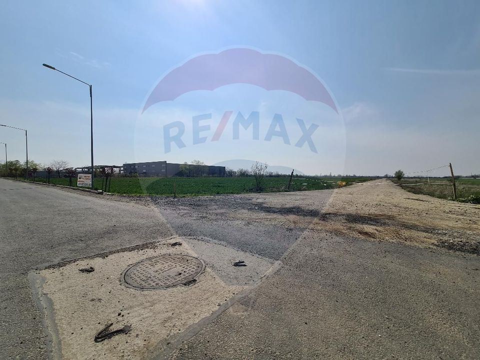 Land 10000 sqm Branesti-Islaz DN3 All Utilities Industrial Area