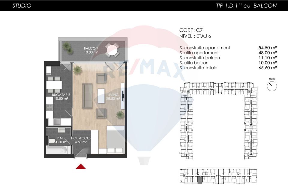 1 room Apartment for sale, Chitila area