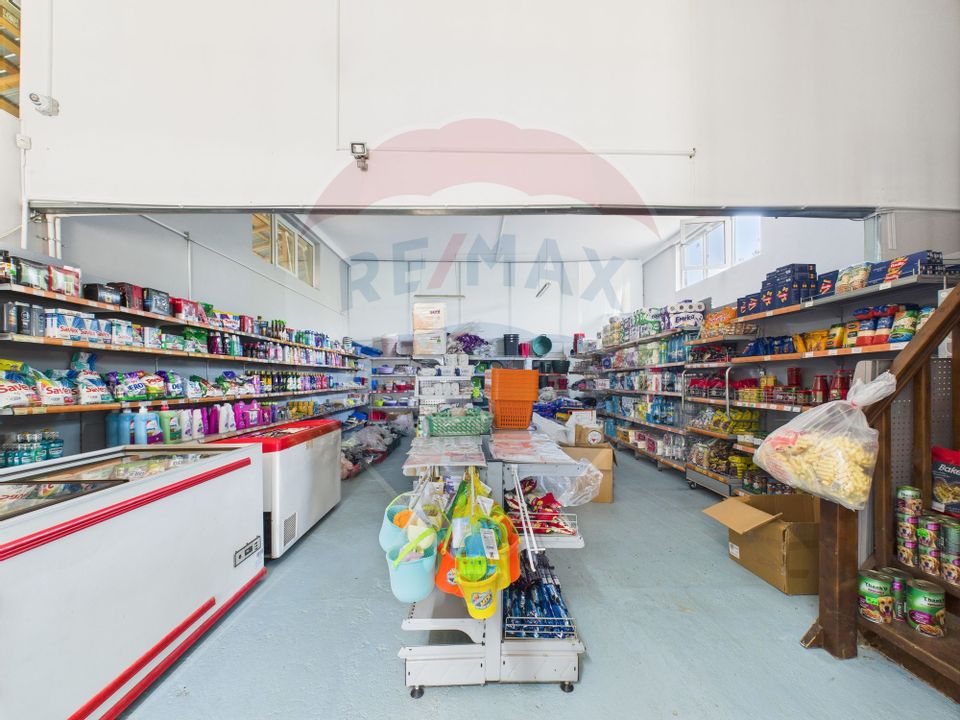 Hala, teren 5000 mp si casa in Potlogi- 38 km pana in Bucuresti