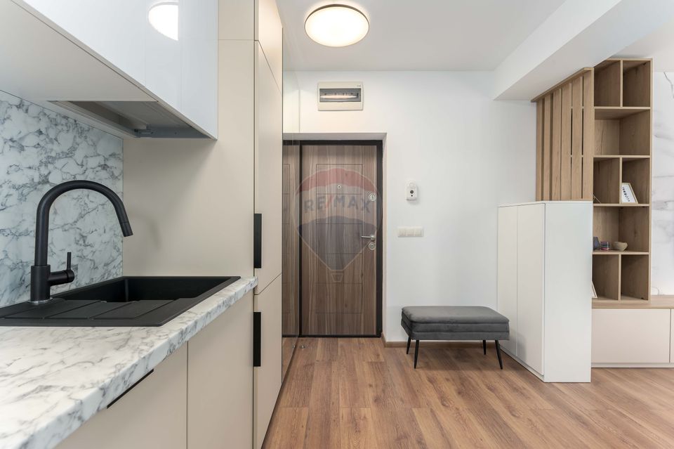 Apartament 2 camere tip studio cu terasă generoasă 50 mp prima locuire