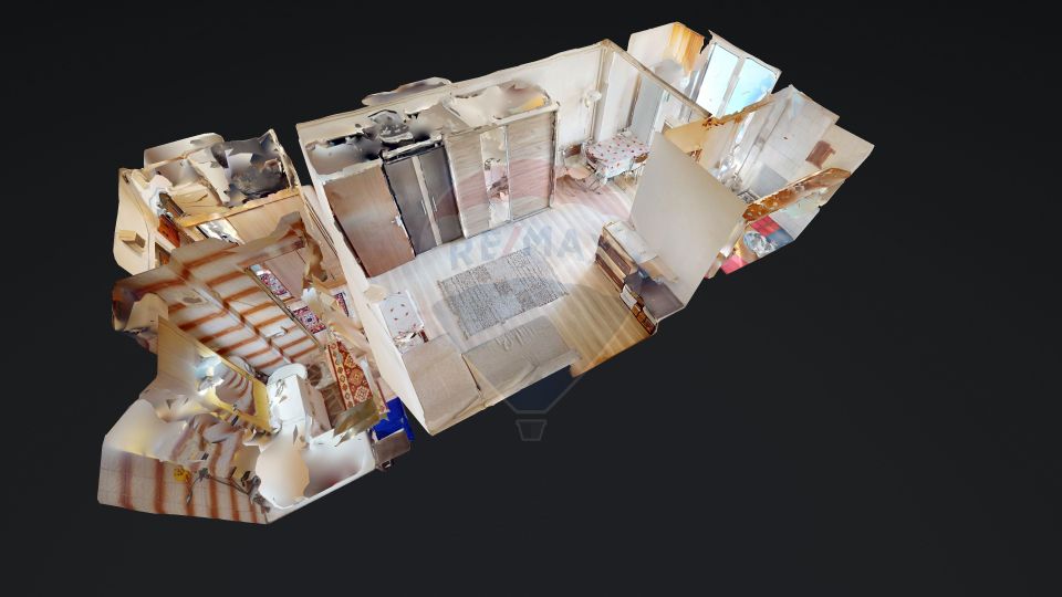 COMISION 0%|Garsonieră cu PRIVELIȘTE PANORAMICĂ|Potențial de Amenajare