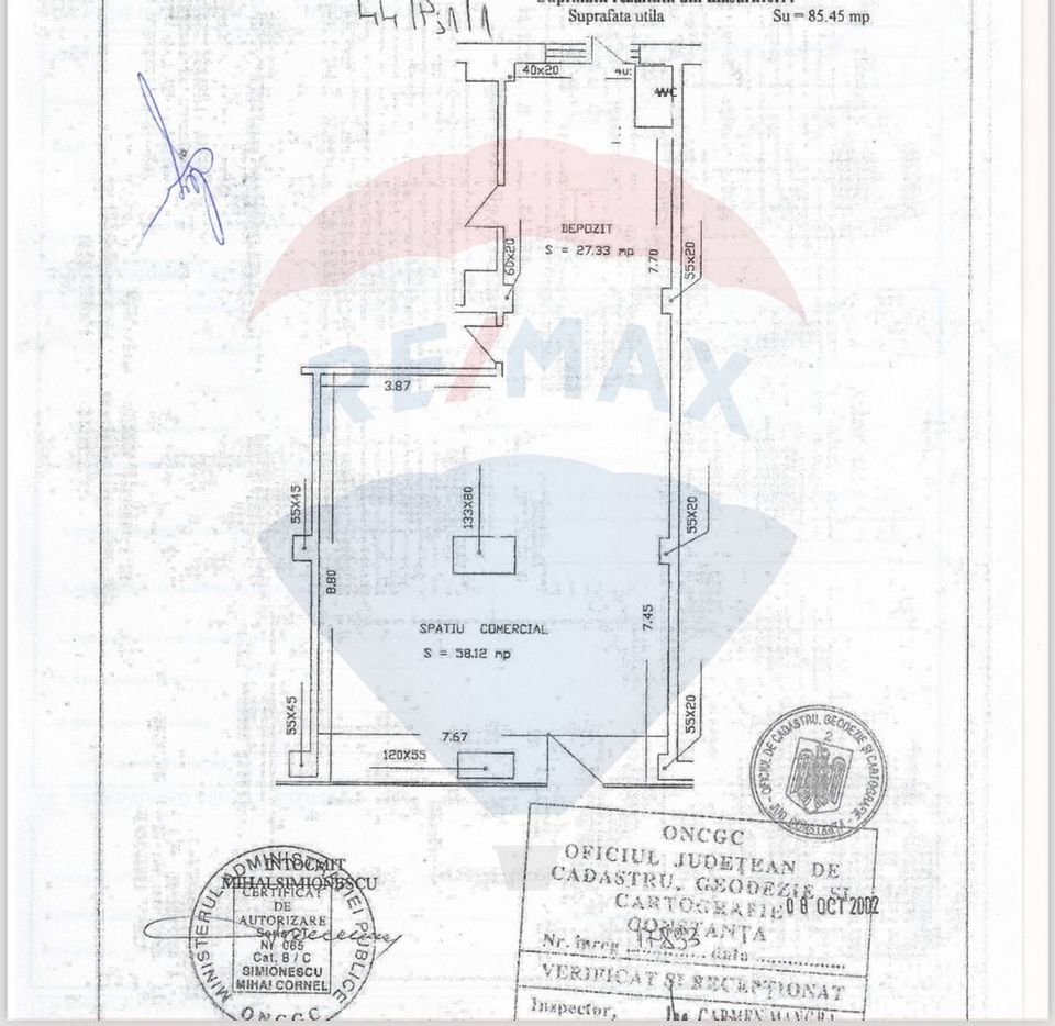 85sq.m Commercial Space for rent