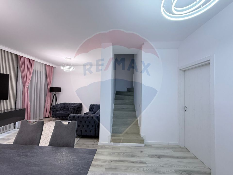 Casă modernă de vânzare | 4 camere și curte | Ulmi, Giurgiu