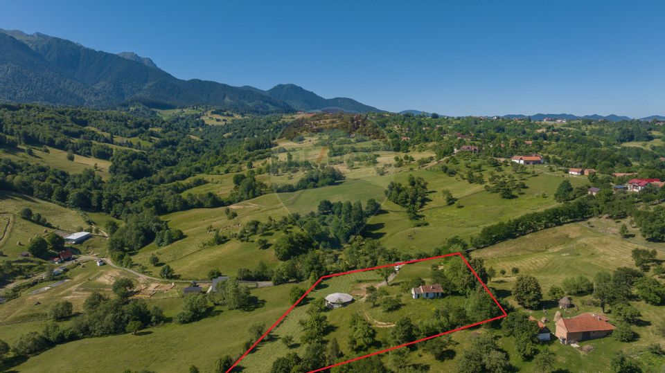 Land for sale 10990sqm Bran Sohodol, great view, utilities