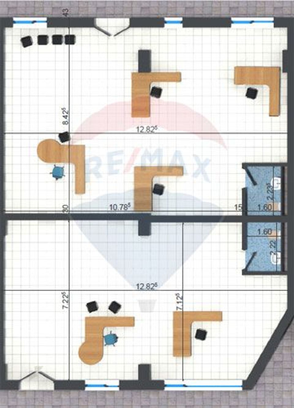 RENTED!!! commercial space, medical offices, Str. Carpatilor