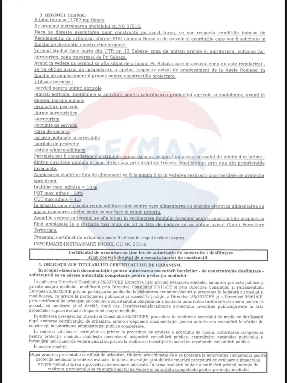 Land 49,000sqm Borca / Strada Vitoria lipan