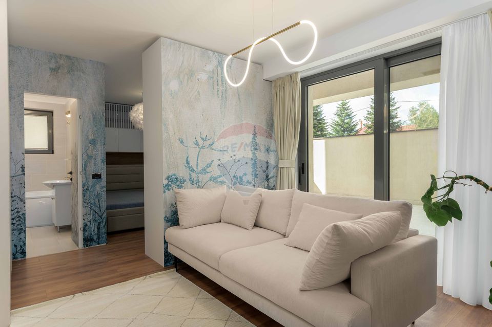 Apartament 2 camere tip studio cu terasă generoasă 50 mp prima locuire