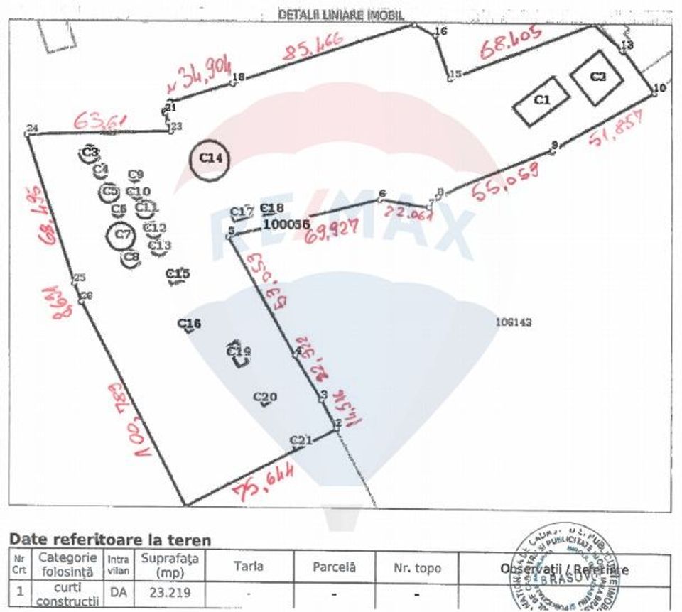 Potenţial de dezvoltare - Depozit carburanţi, Lunca Câlnicului, BV