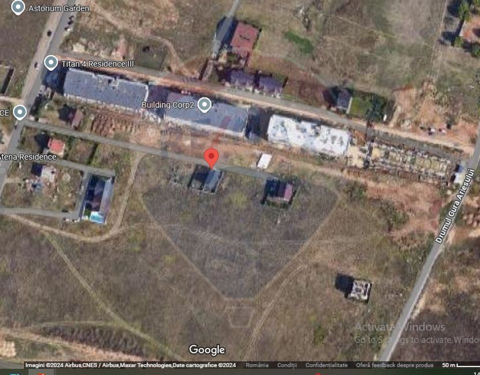 Teren cu autorizatie de constructie in apropierea B-dului Pallady