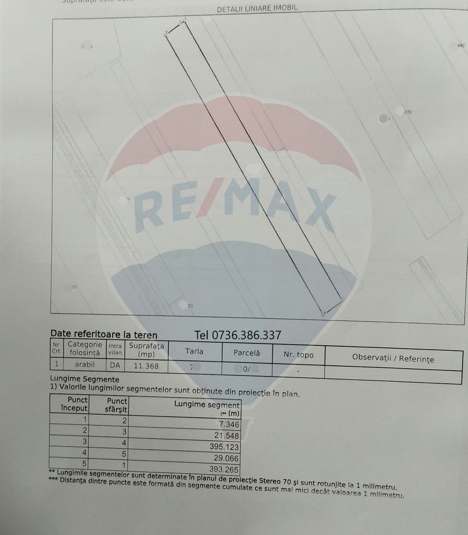 Teren intravilan 11368 mp, Crevedia / Calea Crevedia Noua