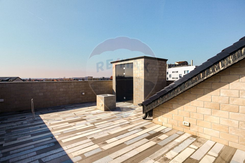 Penthouse exclusivist pe două niveluri, cu terasă– zona Intim