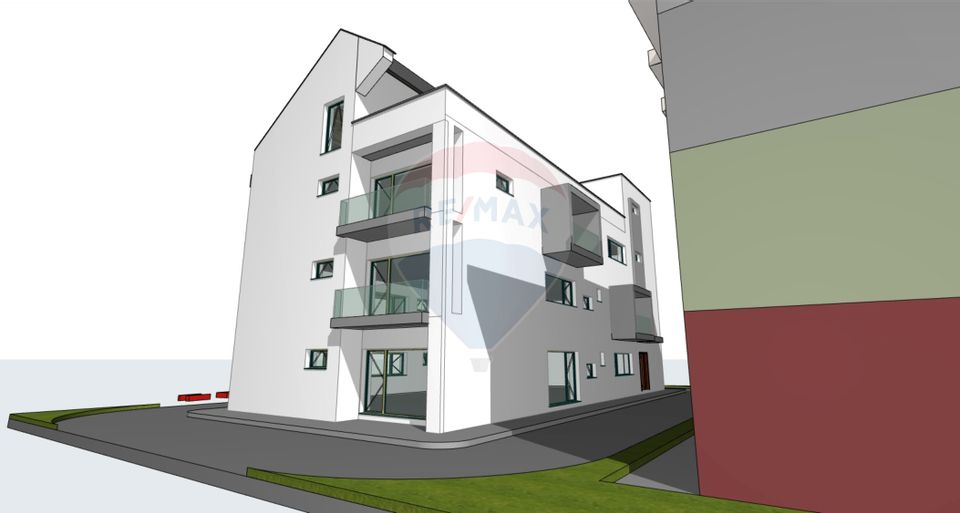 Teren pentru investiție în Brașov | Centrul Civic| A.C. | P+2E+3Er